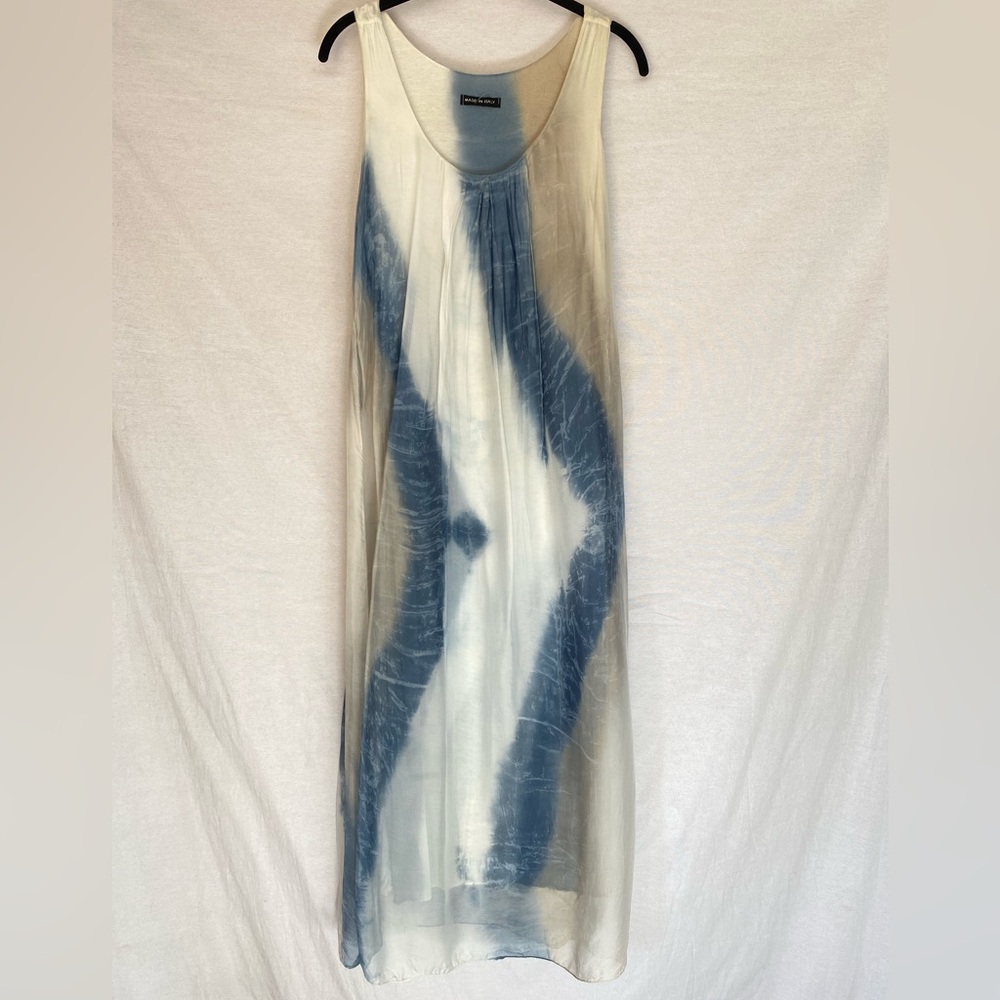 Made In Italy Silk Maxi Dress